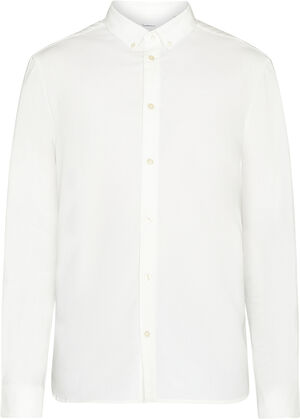 Harald Small owl oxford regular fit shirt - GOTS/Vegan