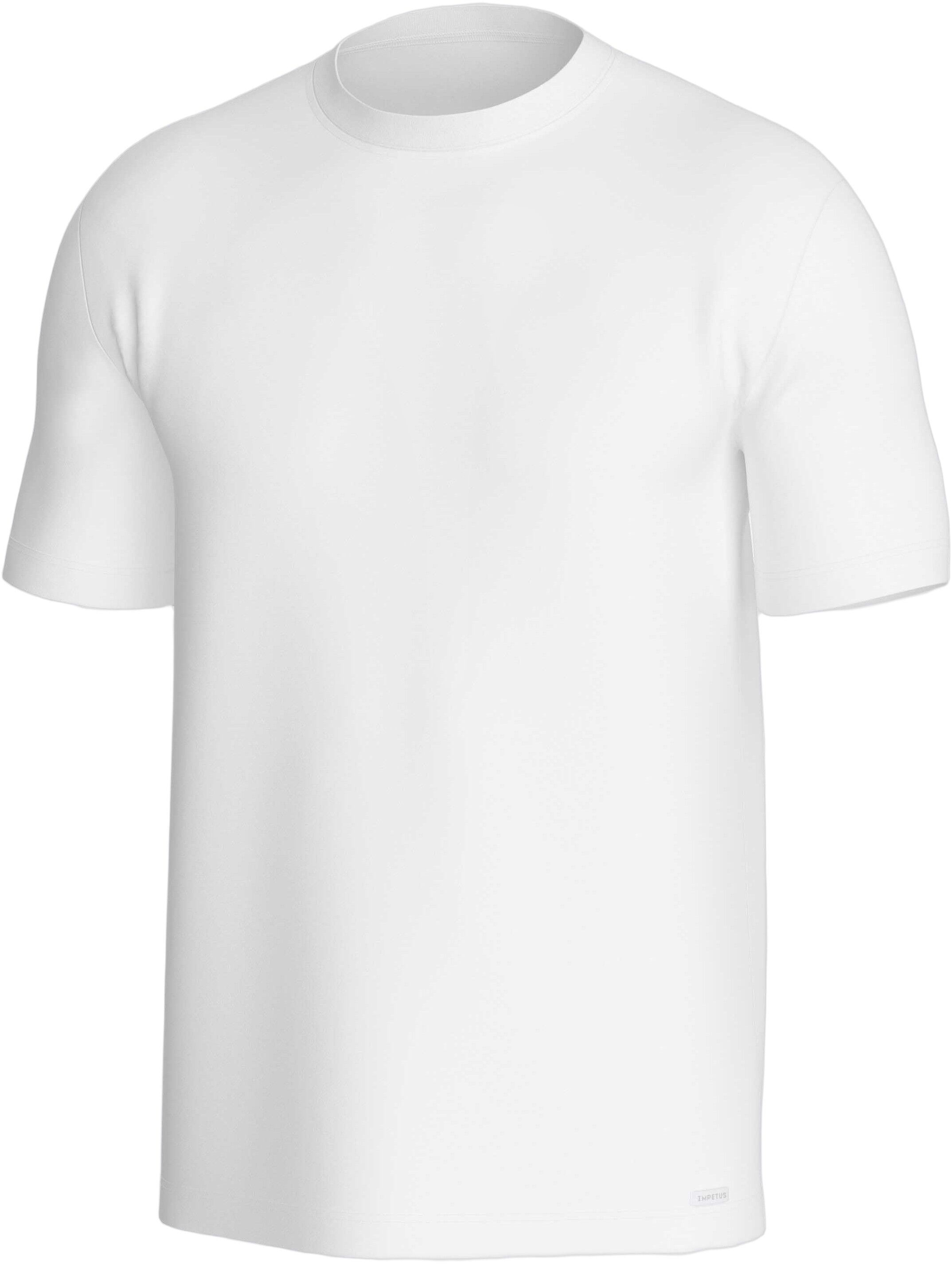 T-shirt O Neck Rib Pure Cotton