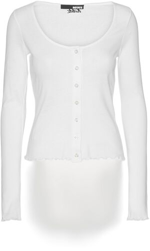 BUTTONED LS TOP