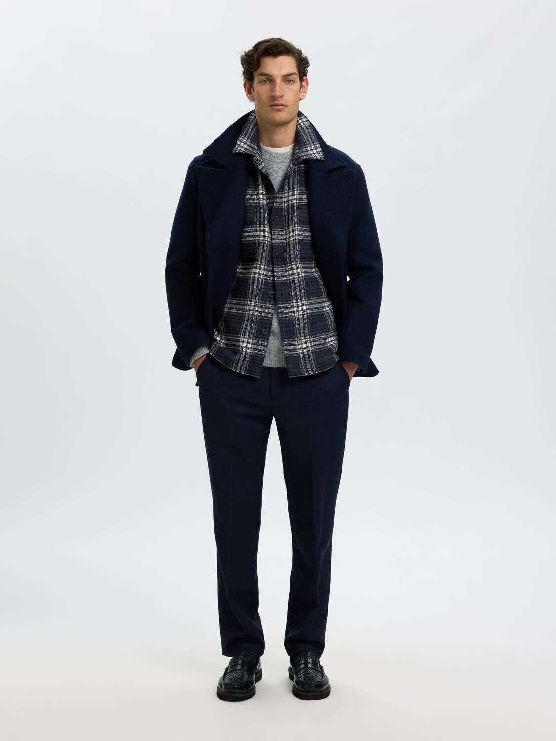 Slmole-Pablo Wool Blend Overshirt Noos