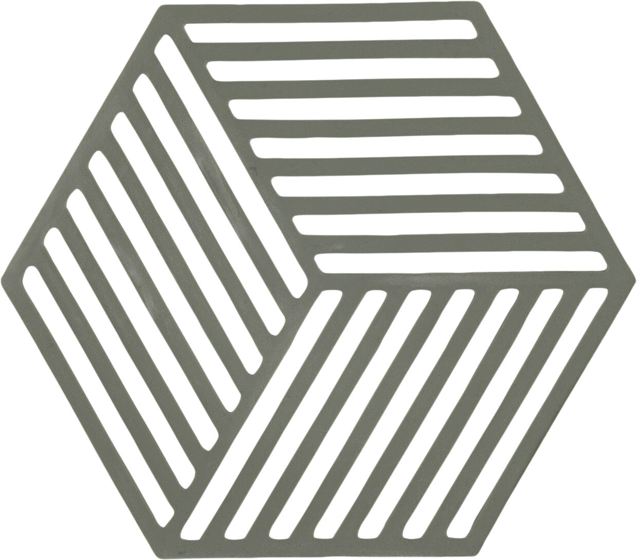 Bordsk&aring;ner Hexagon Olive green