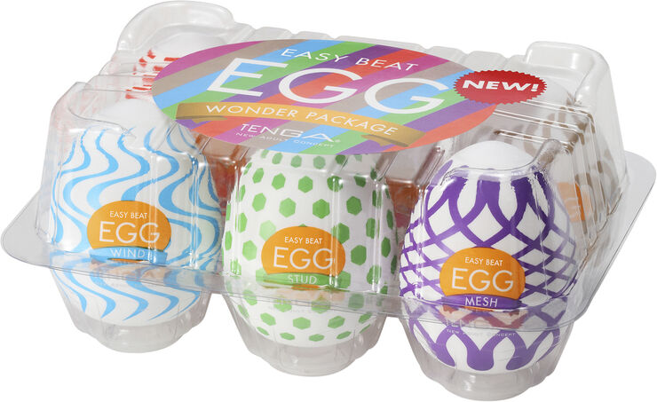 Tenga Egg Variety Pack - Wonder Onanihjælpemidler