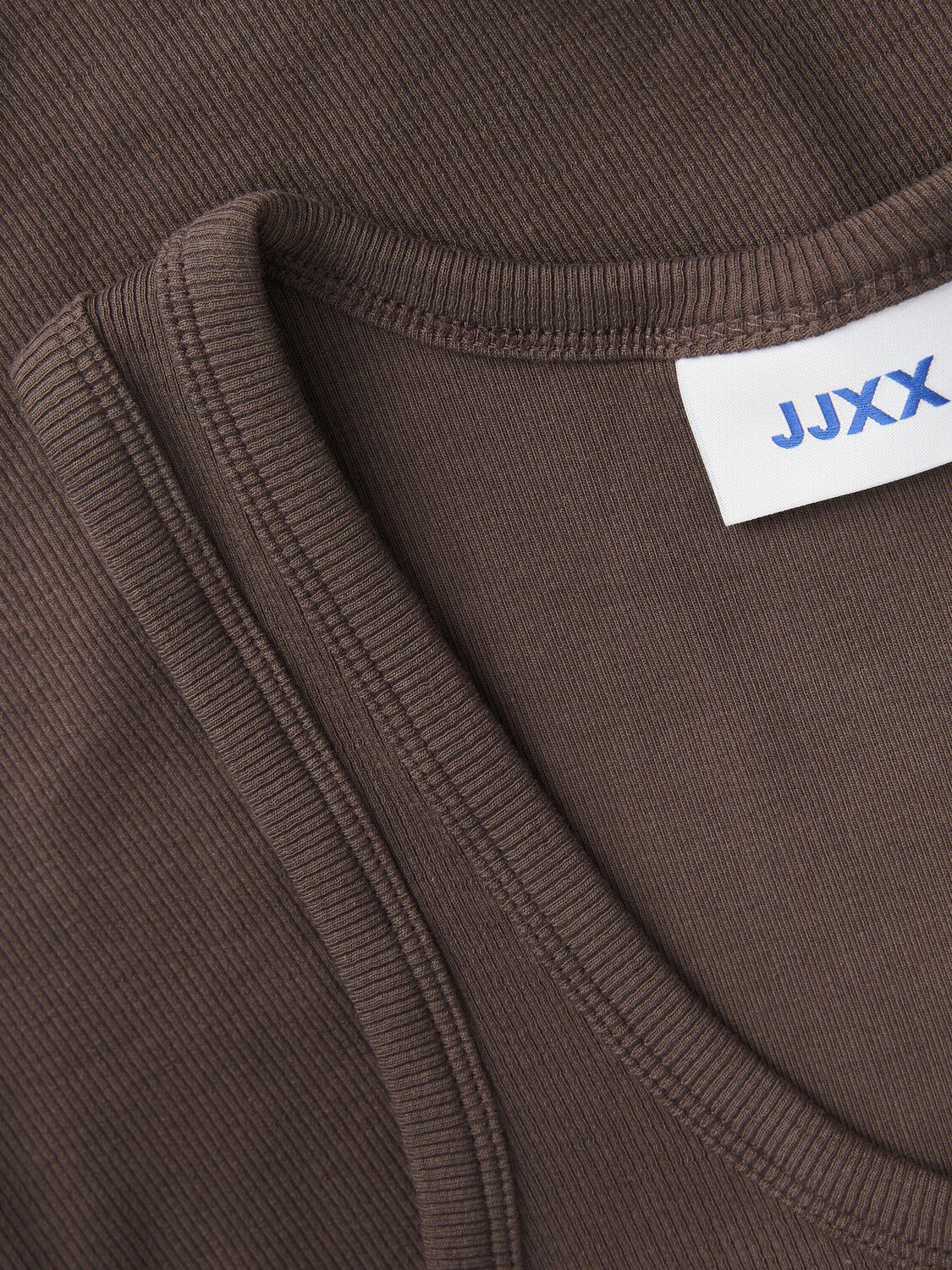 JXFRIDA SL U-NECK TOP JRS NOOS