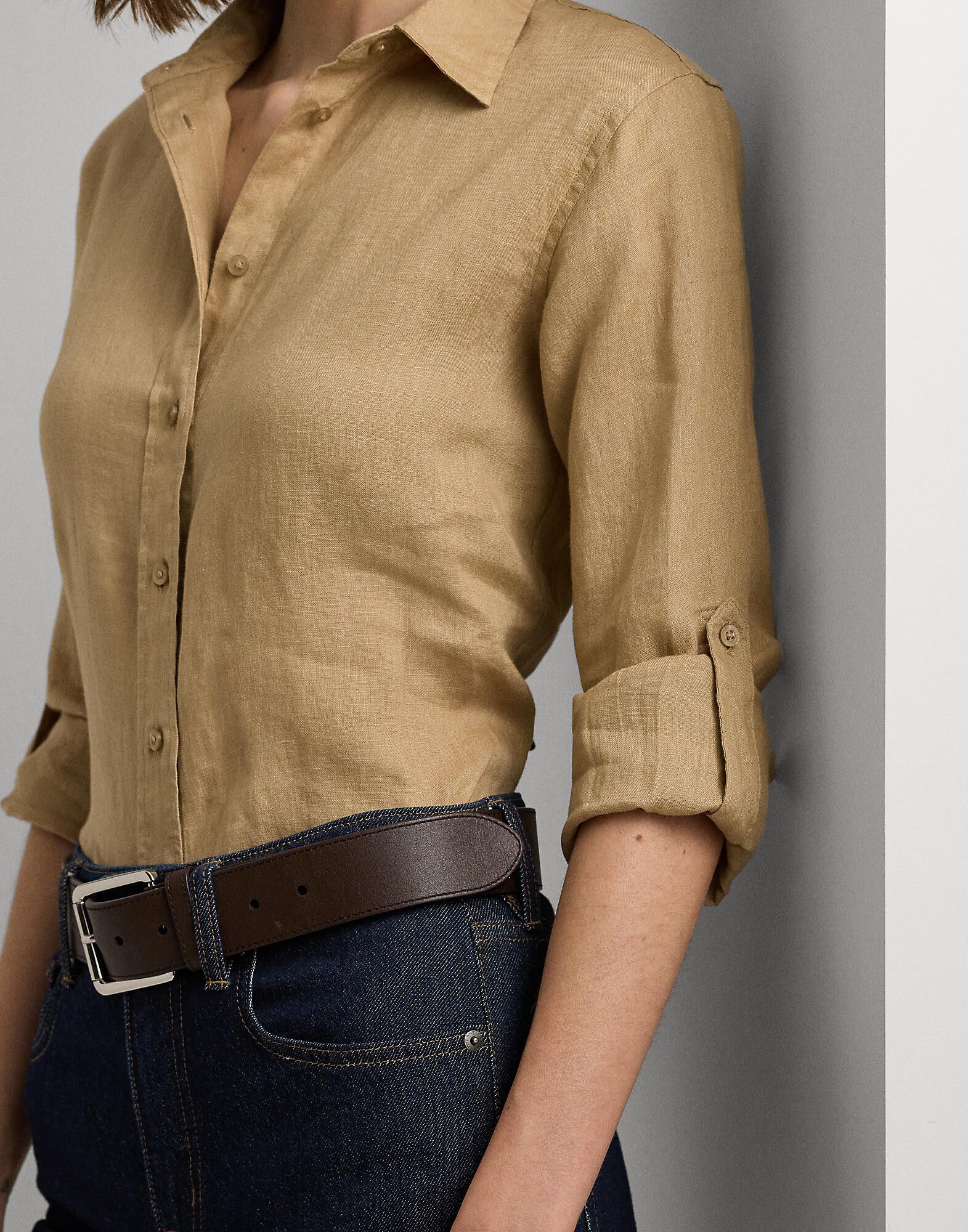 Relaxed Fit Linen Shirt