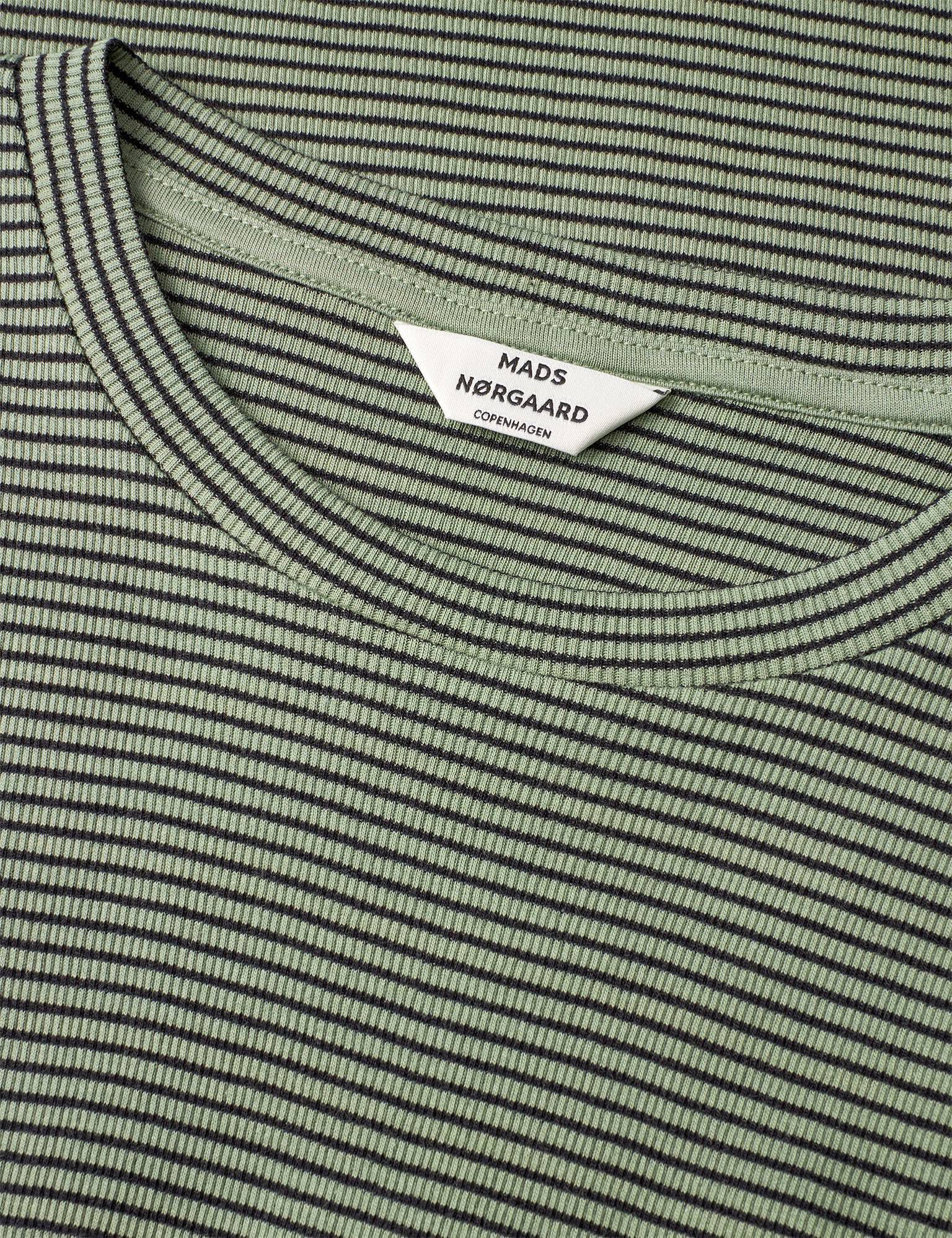 2x2 Cotton Stripe Tuba Tee LS