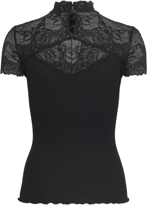 RWBeatha Silk Capsleeve Lace T-shirt