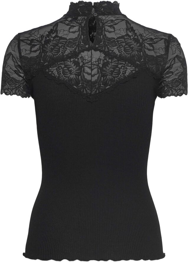 RWBeatha Silk Capsleeve Lace T-shirt