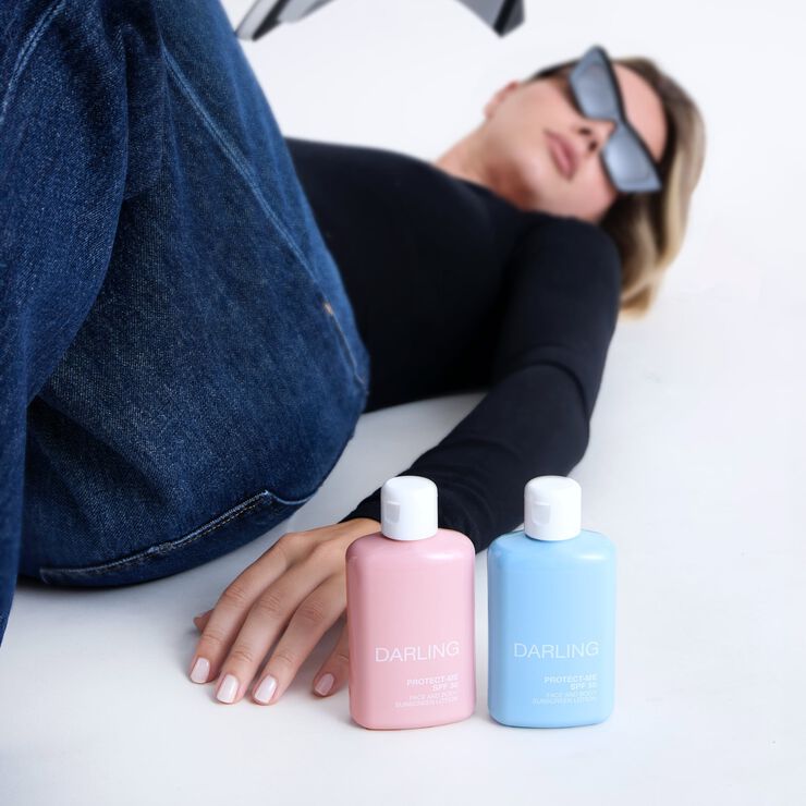 DARLING THE TRAVEL KIT - PROTECT-ME SPF 30 100ml PROTECT-ME SPF 50 100