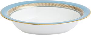HELIABL Open Oval Dish 25cm 9. 8in BLU