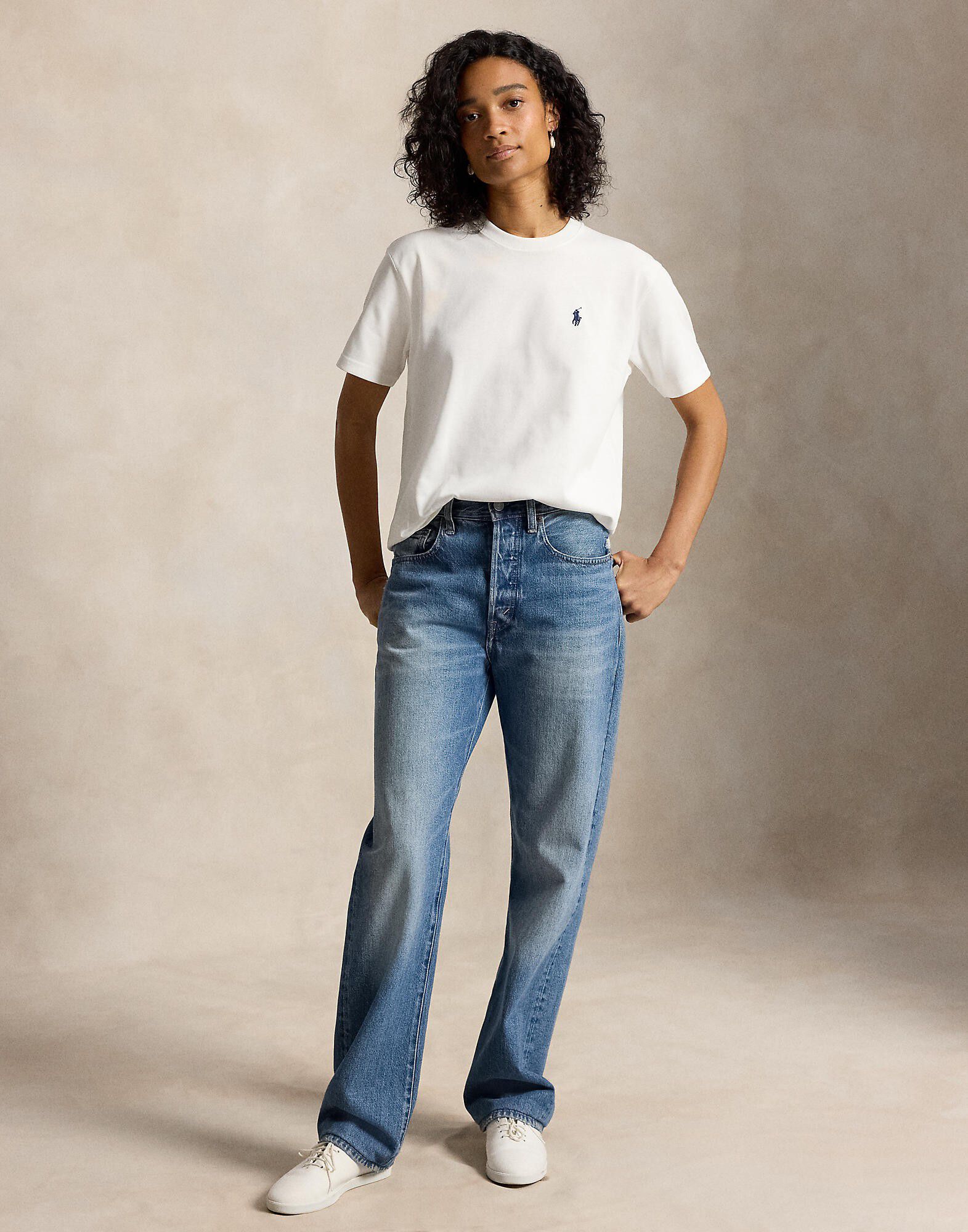 Relaxed Fit Cotton Jersey Tee