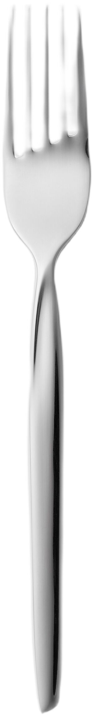 Kagegaffel Twist 16 cm Blankt stål