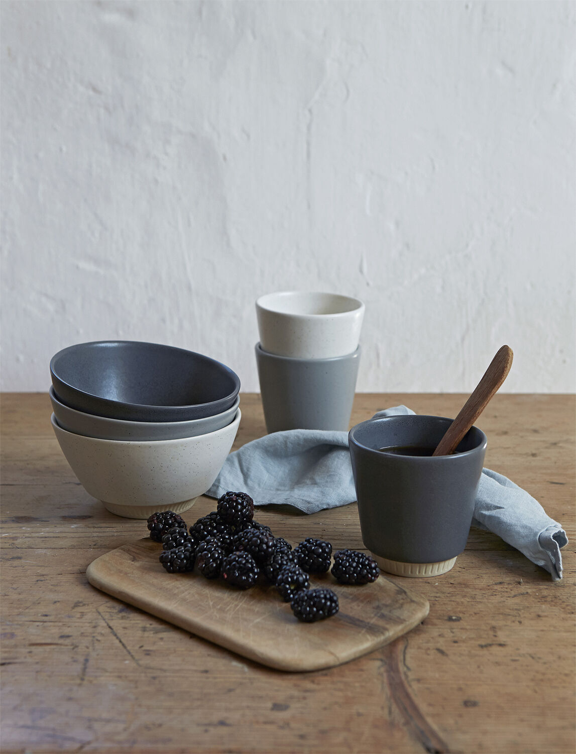 Knabstrup Colorit, kop, gr&aring;, H9 cm, 250 ml