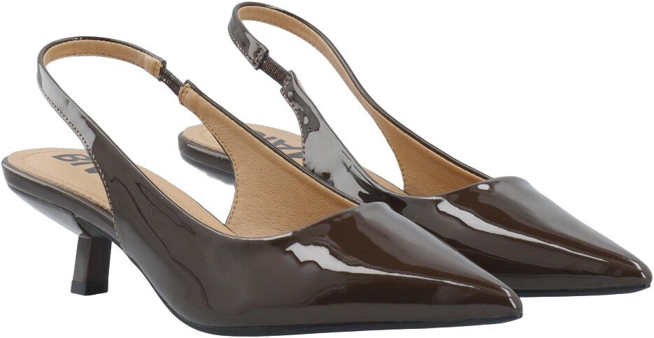 BIAKRISTIN Kitten Heel Slingback Patent