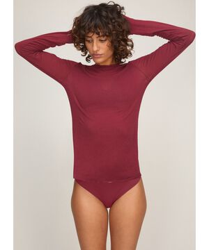 super soft Boatneck shirt with Cashmere