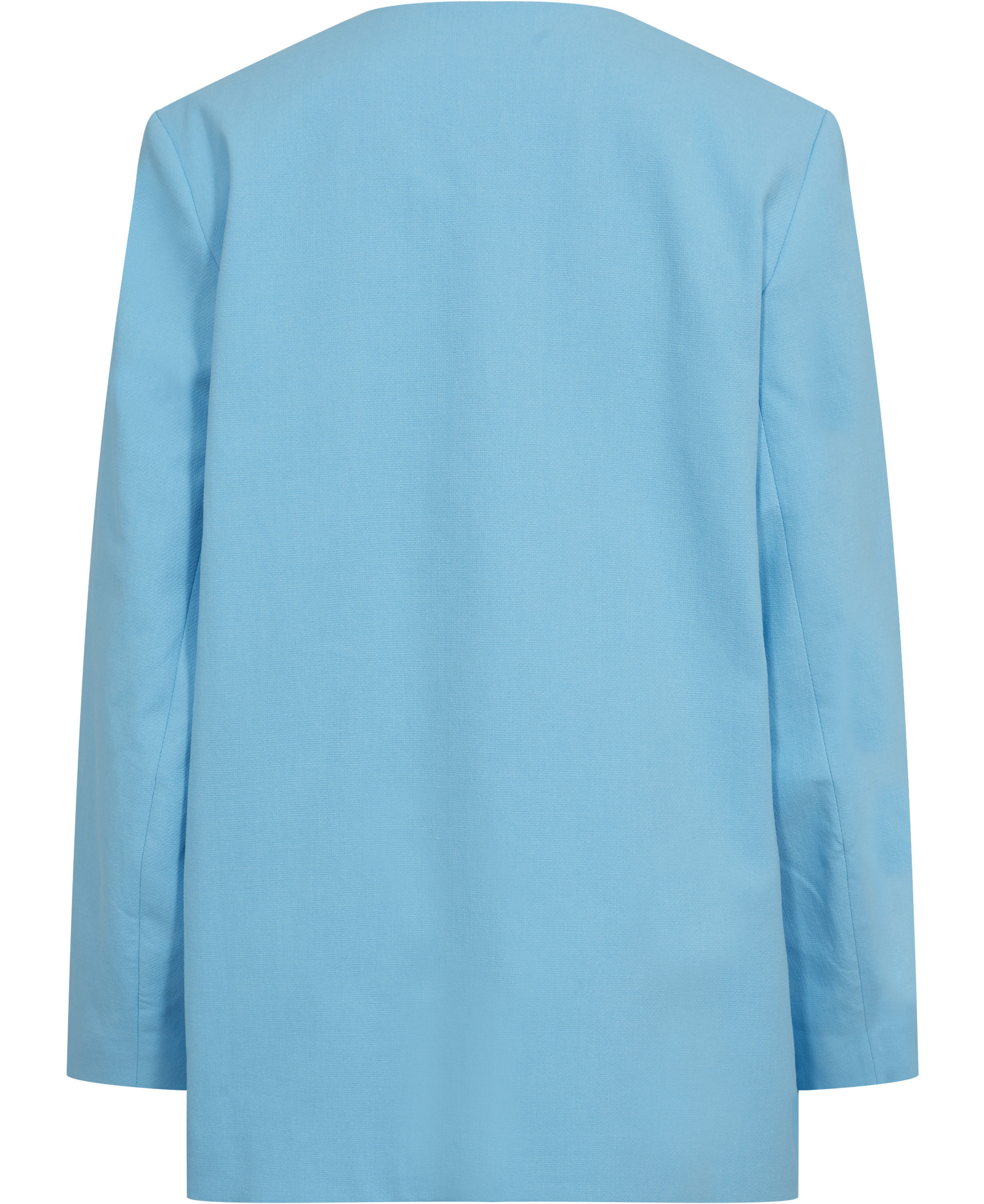 Cotton Suiting Boxy Blazer