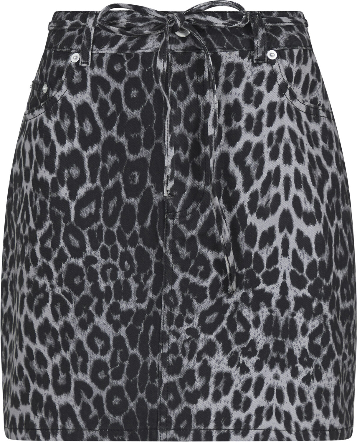 Henrietta Leopard Skirt