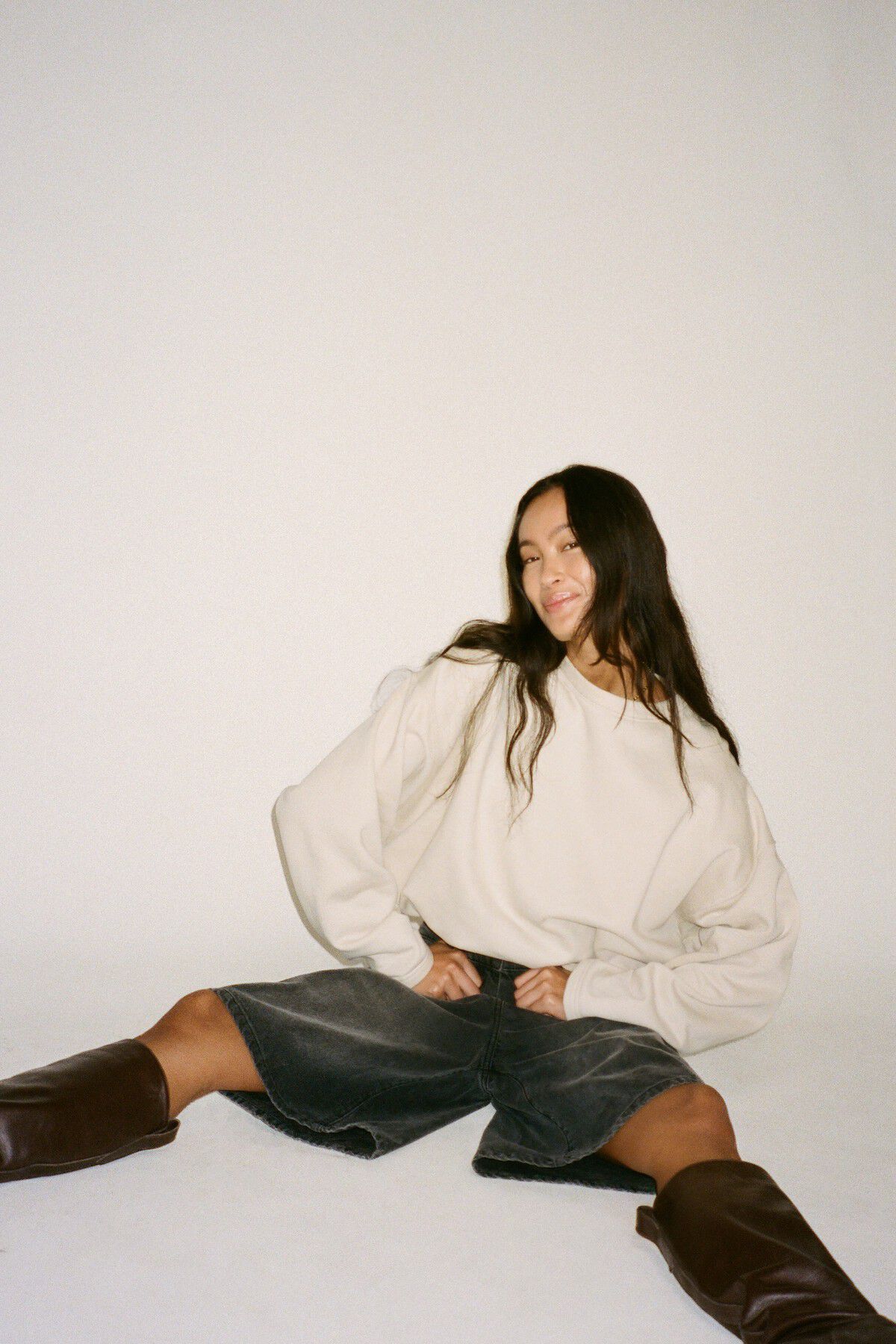 Sweat drawstring top - Sheela