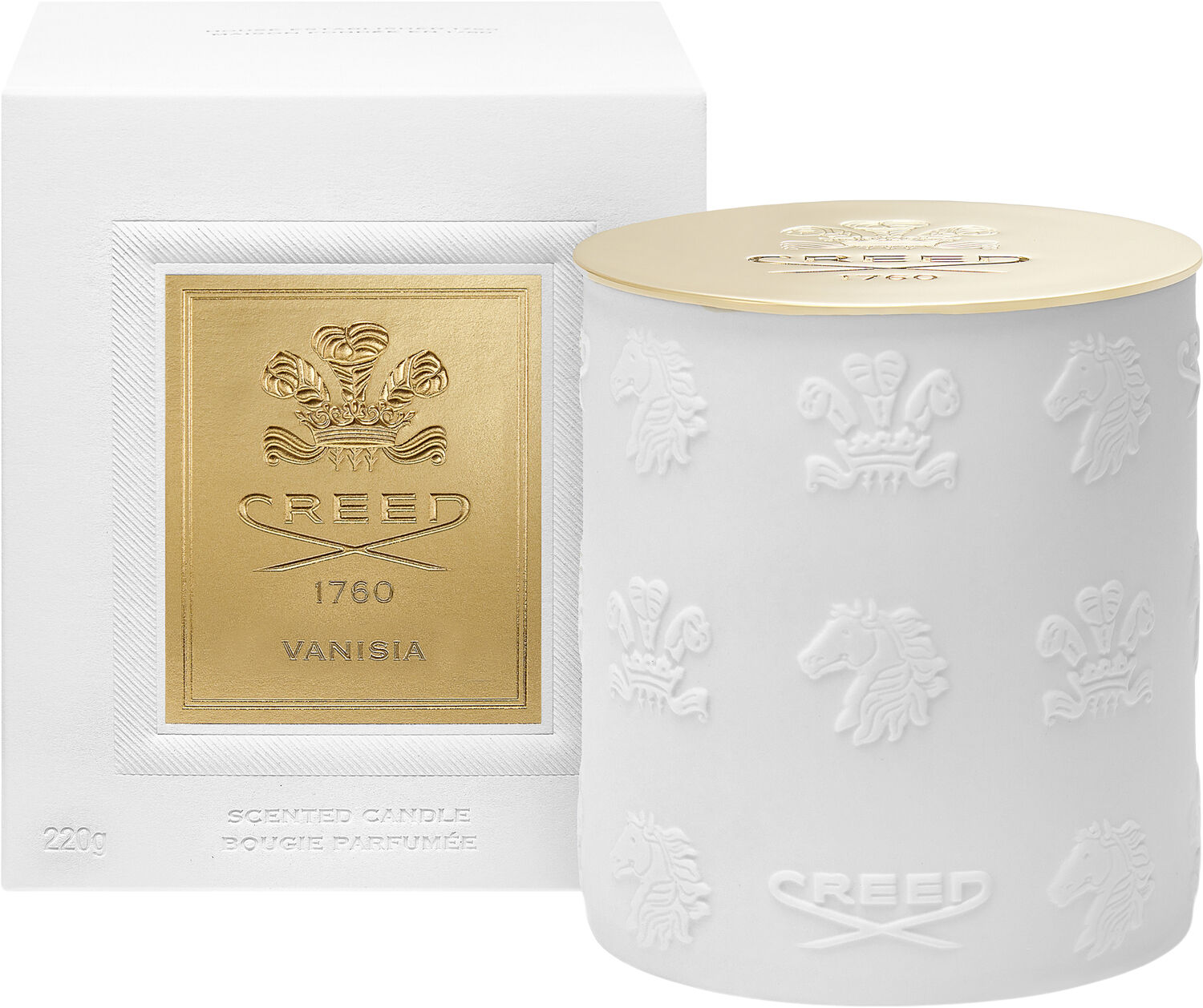 Vanisia porcelain candle 220 g