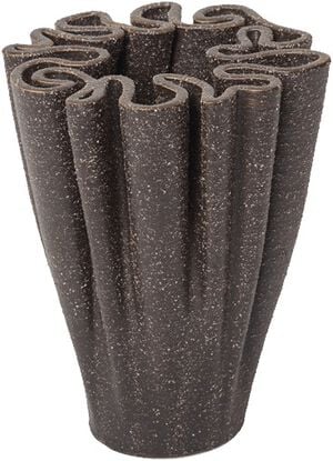 Dedali Vase - H11 - Dark Brown
