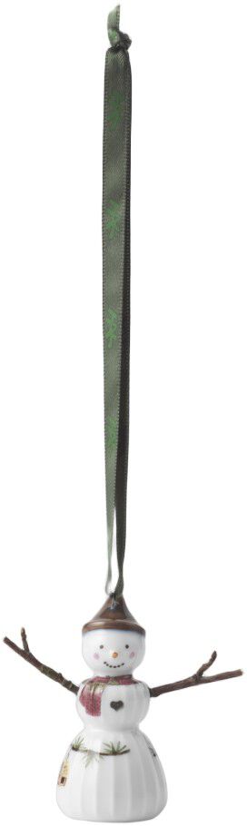 Hammersh&oslash;i Christmas Snepige h&aelig;ngende H6. 5 hvid m. deko