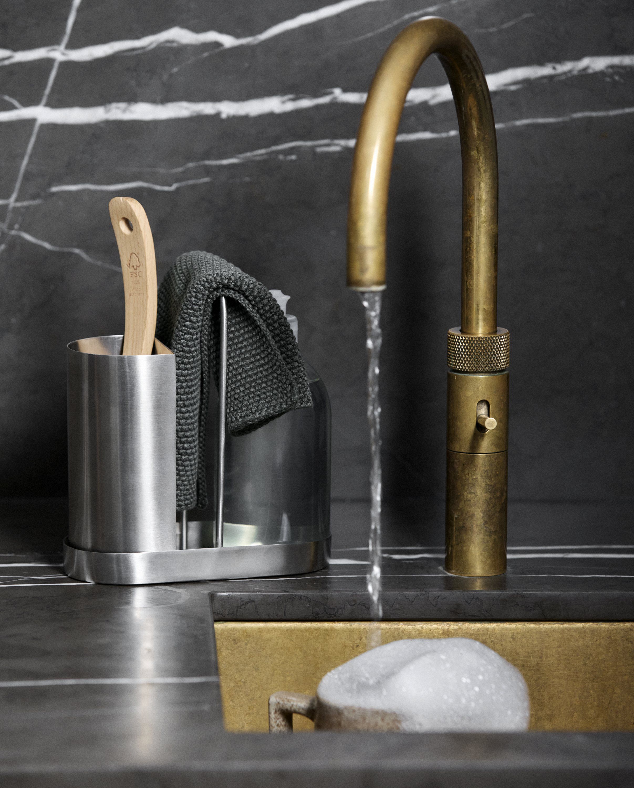 KAKI dishwashing kit - chrome finish