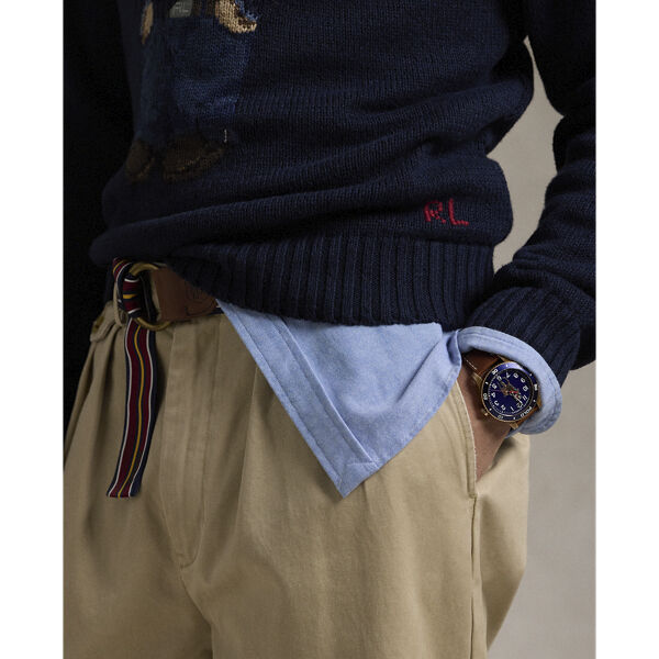 Polo Bear Cotton-Linen Sweater