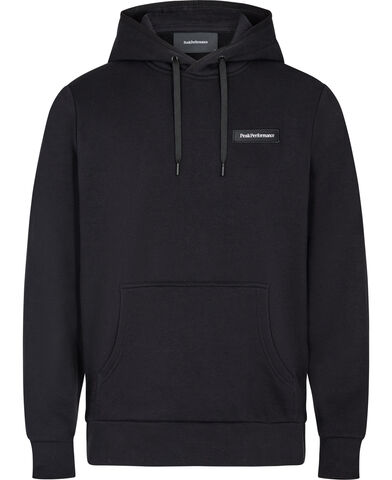 M Logo Hood Sweatshirt-BLACK