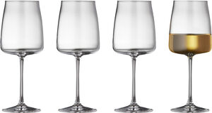 Hvidvinsglas Zero 43 cl 4 stk.