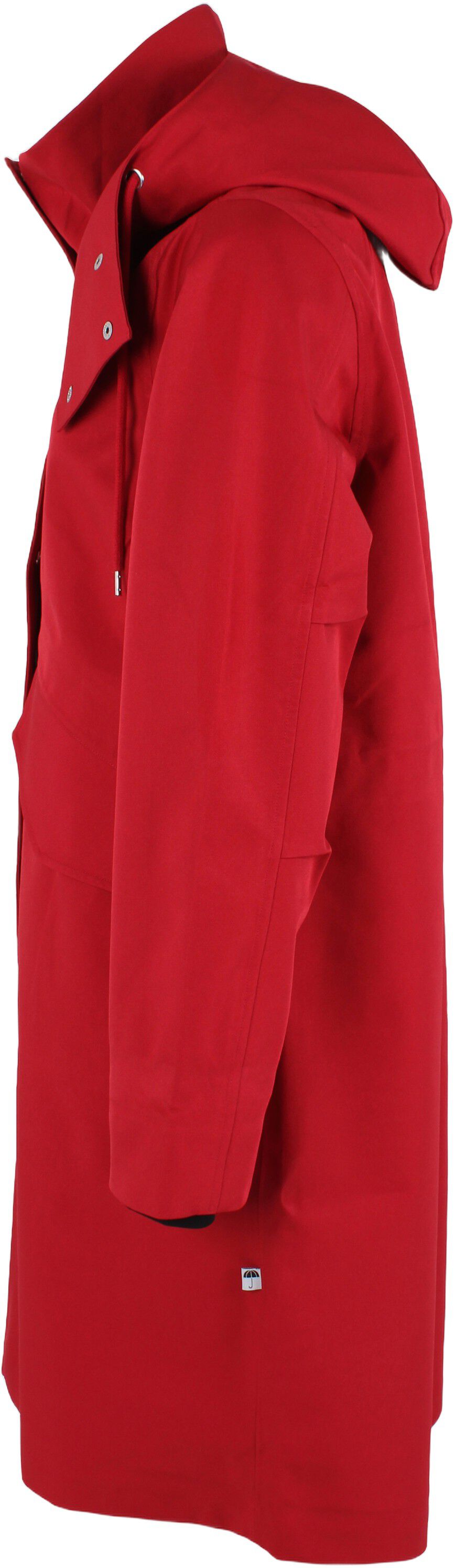 Danewest Wind Rain Parka Dk Red