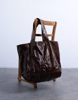 TSTROY CRINKLE TOTE BAG