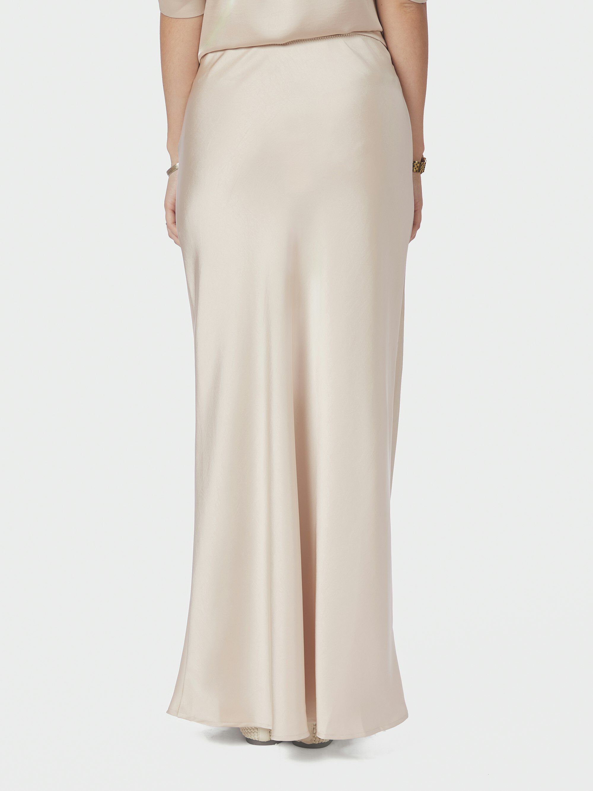 Vicky Heavy Sateen Skirt