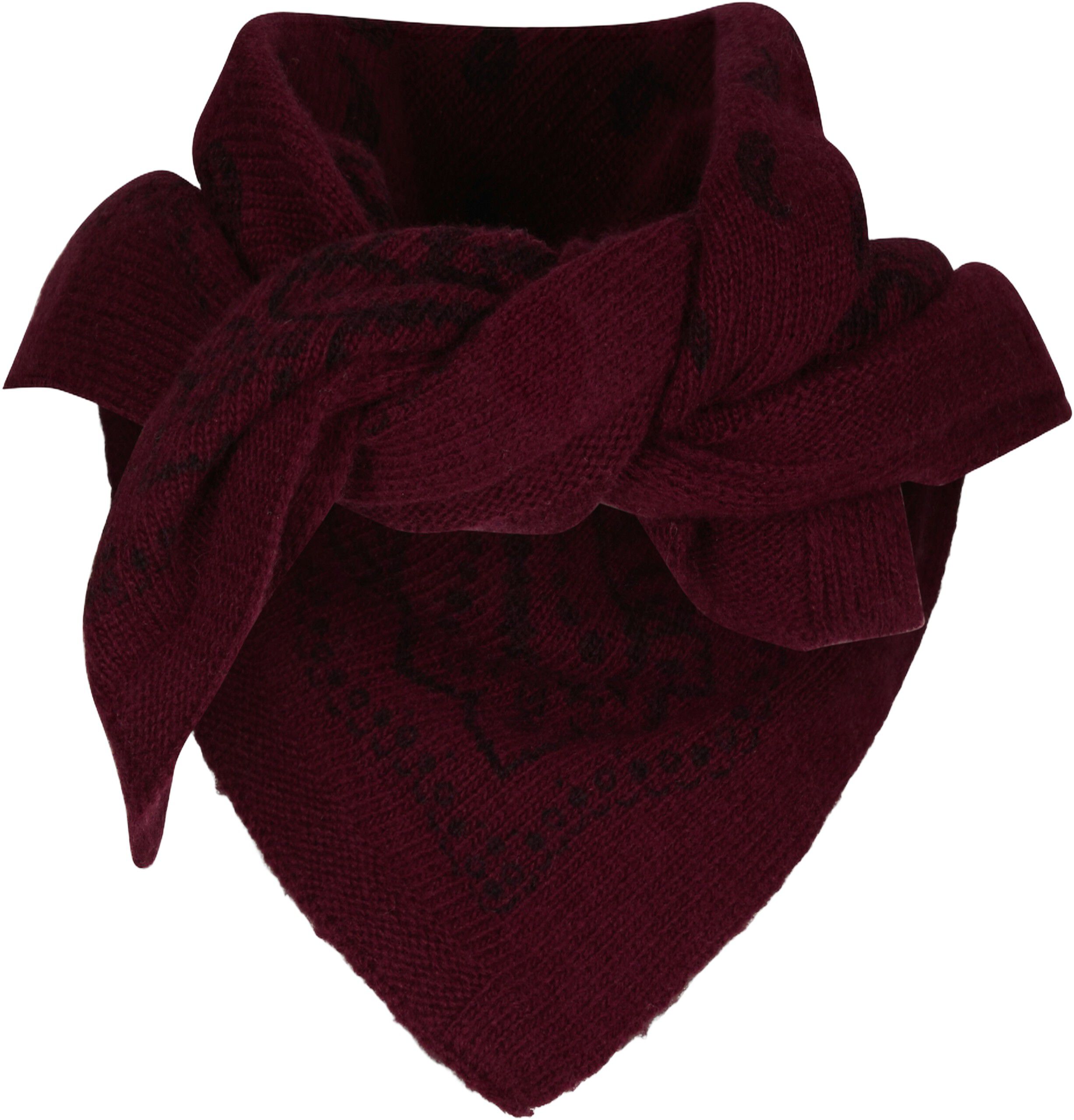 Adelina Paisley Knit Scarf
