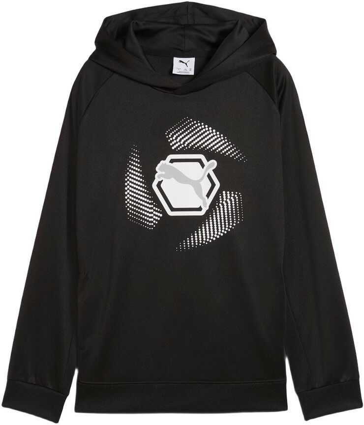 Active Graphic Poly Hættetrøje