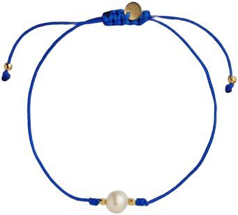 Big Pearl Berries Armb&aring;nd - Blue