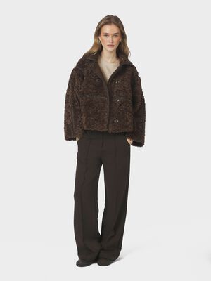 Castor Faux Fur Jacket