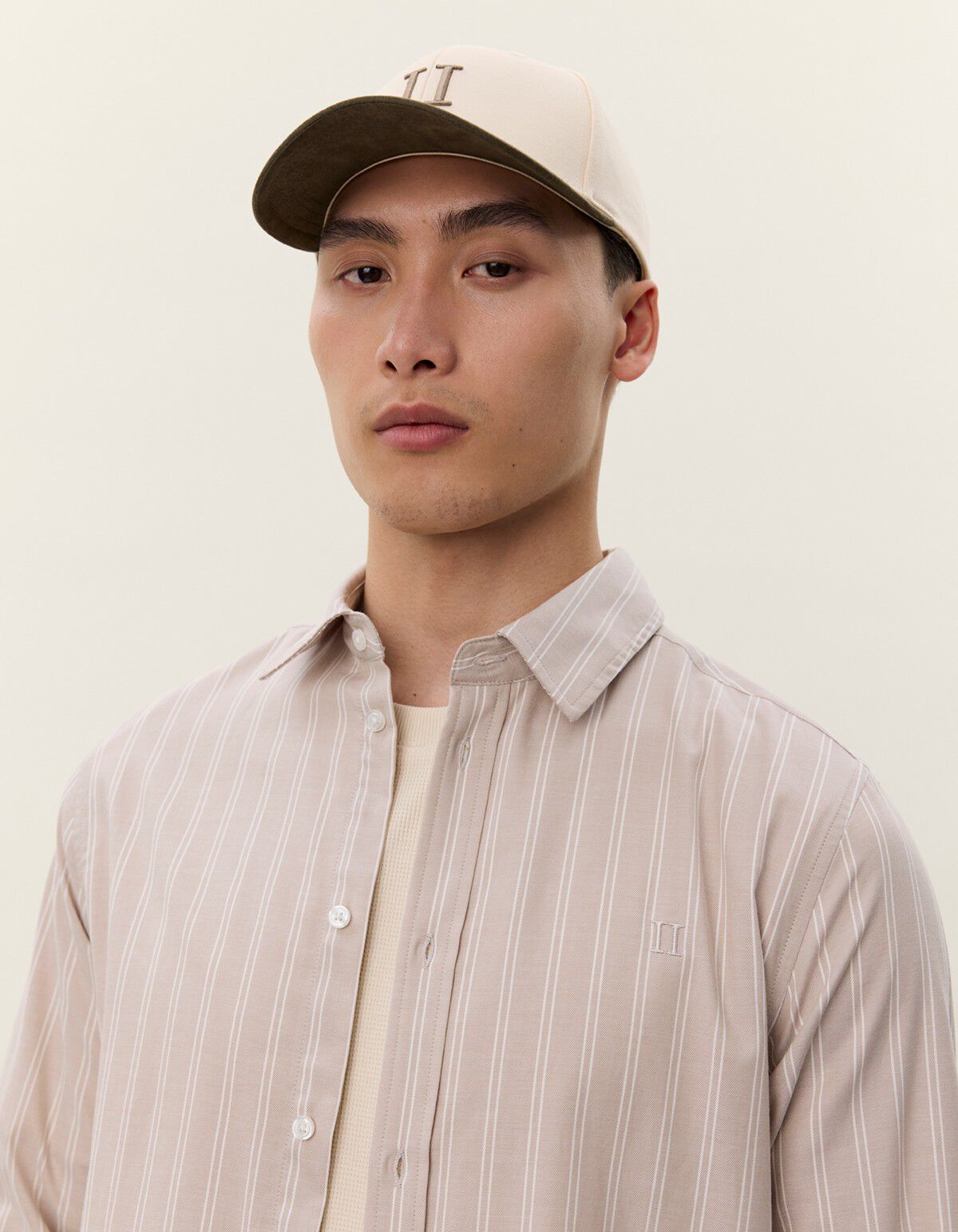 Konrad Melange Striped Shirt