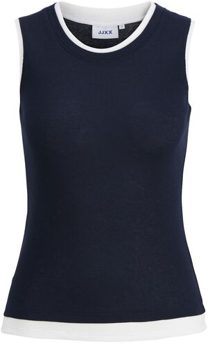 JXHENNA STR SL CONTRAST TOP JRS