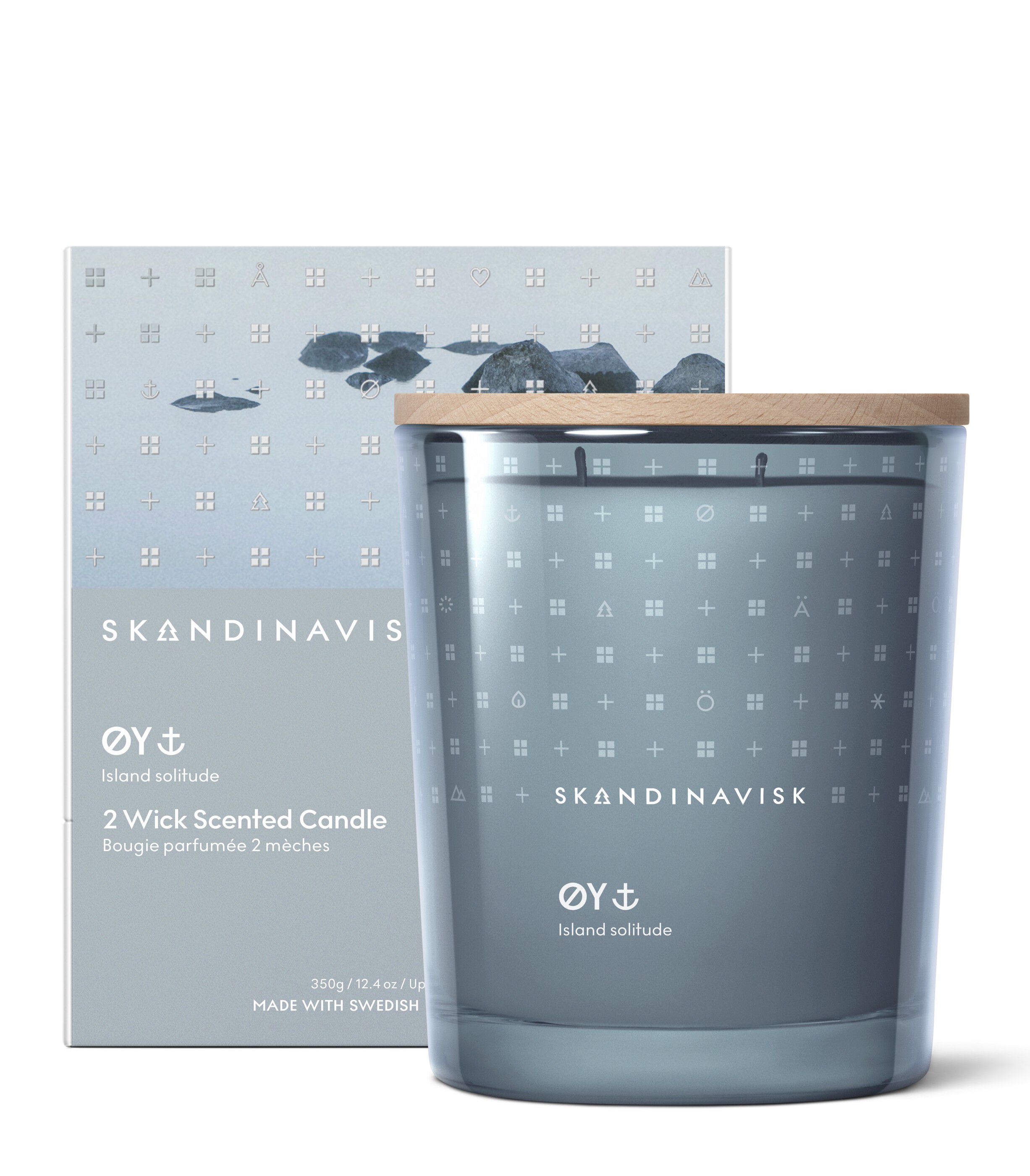 ?Y 2 wick Scented Candle 350g