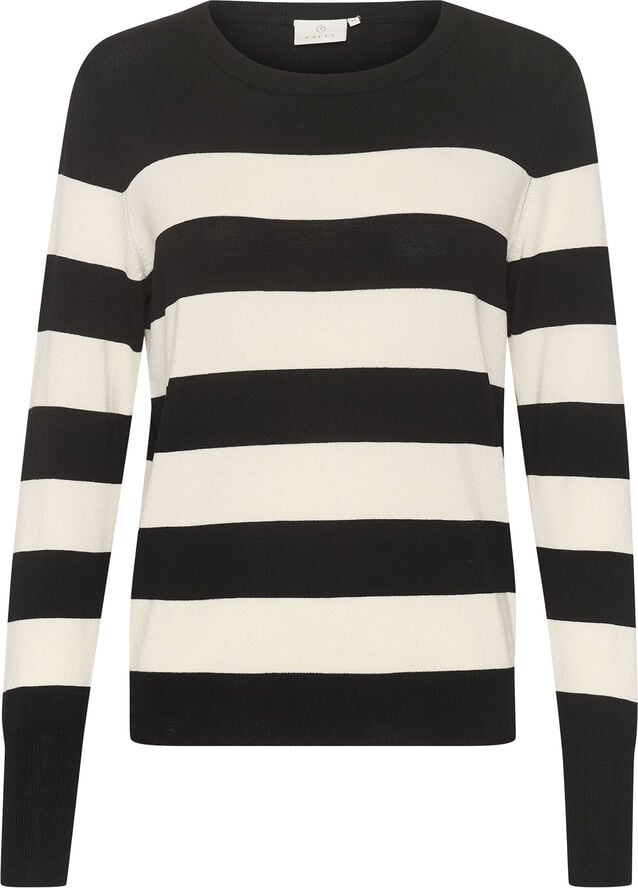 KAlizza Striped Knit Pullover