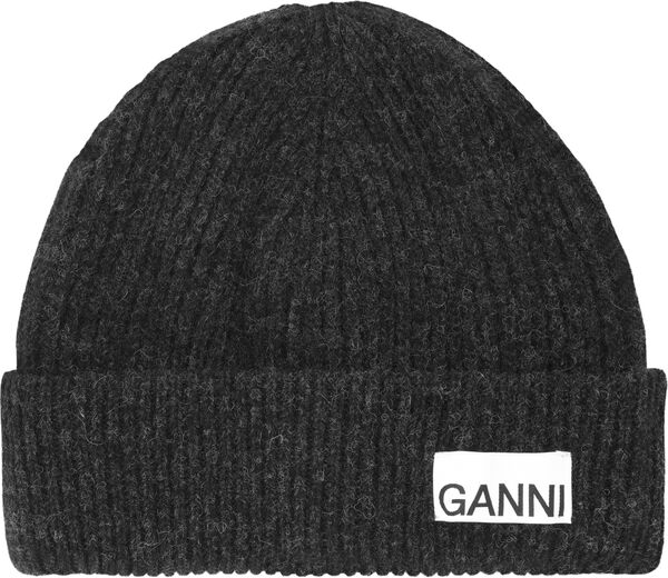 Light Structured Rib Knit Beanie