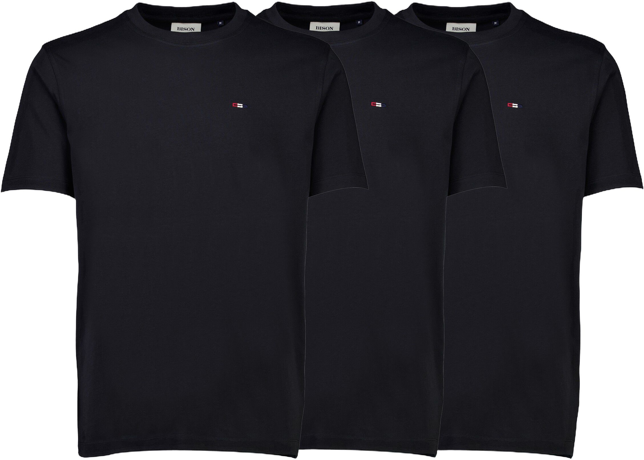 Basic o-neck tee S/S 3 pack