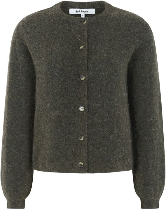 SRAllison O-neck Cardigan Knit