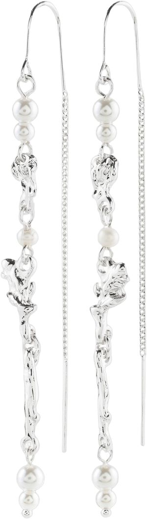 SLOAN chain earrings silver-plated