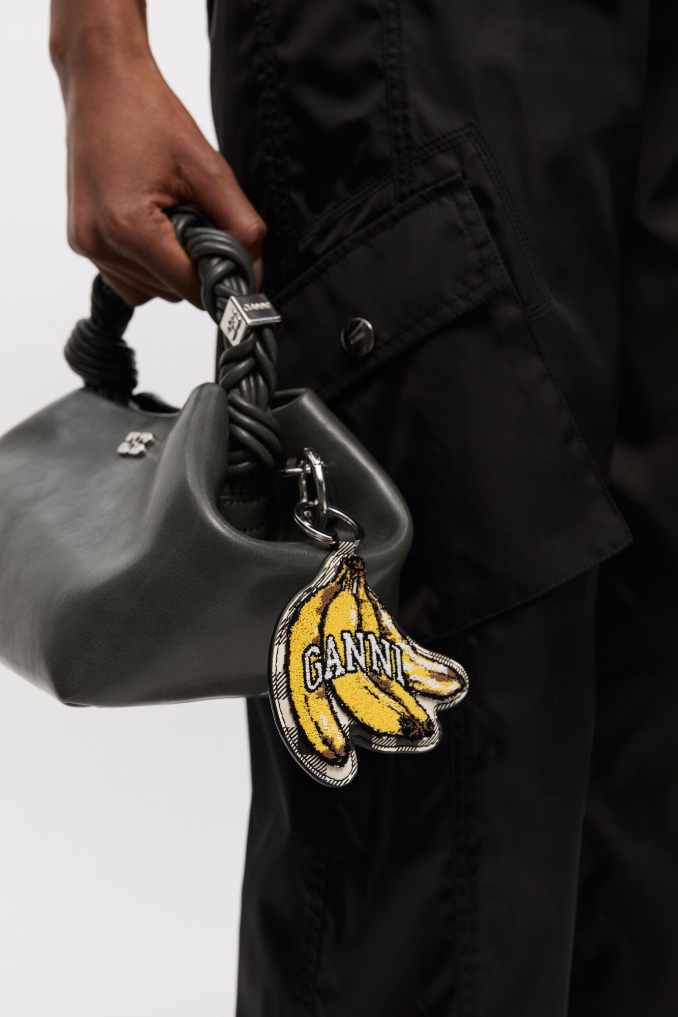 Banana Keyring Velvet