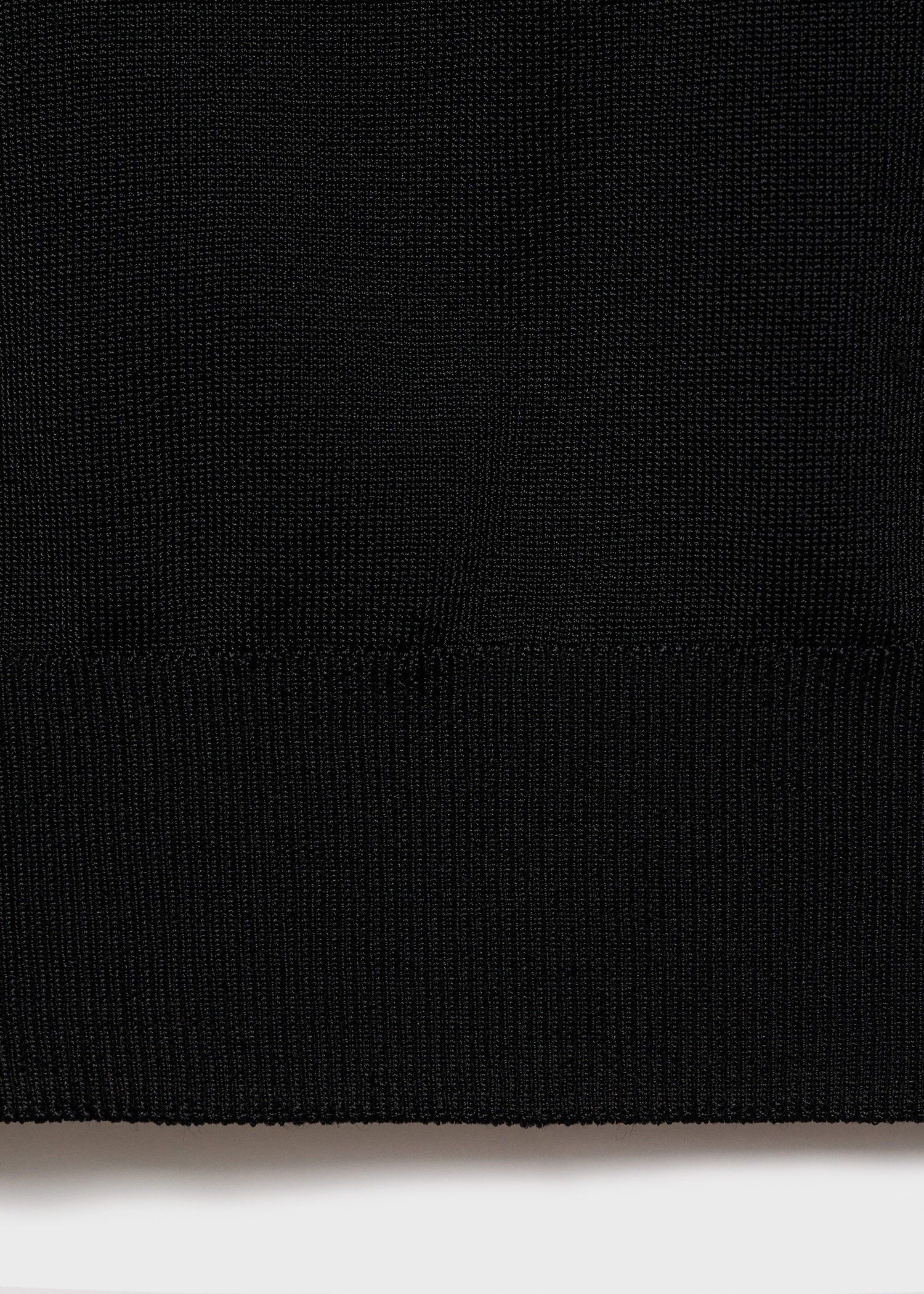 Short-sleeve jumper with metallic d