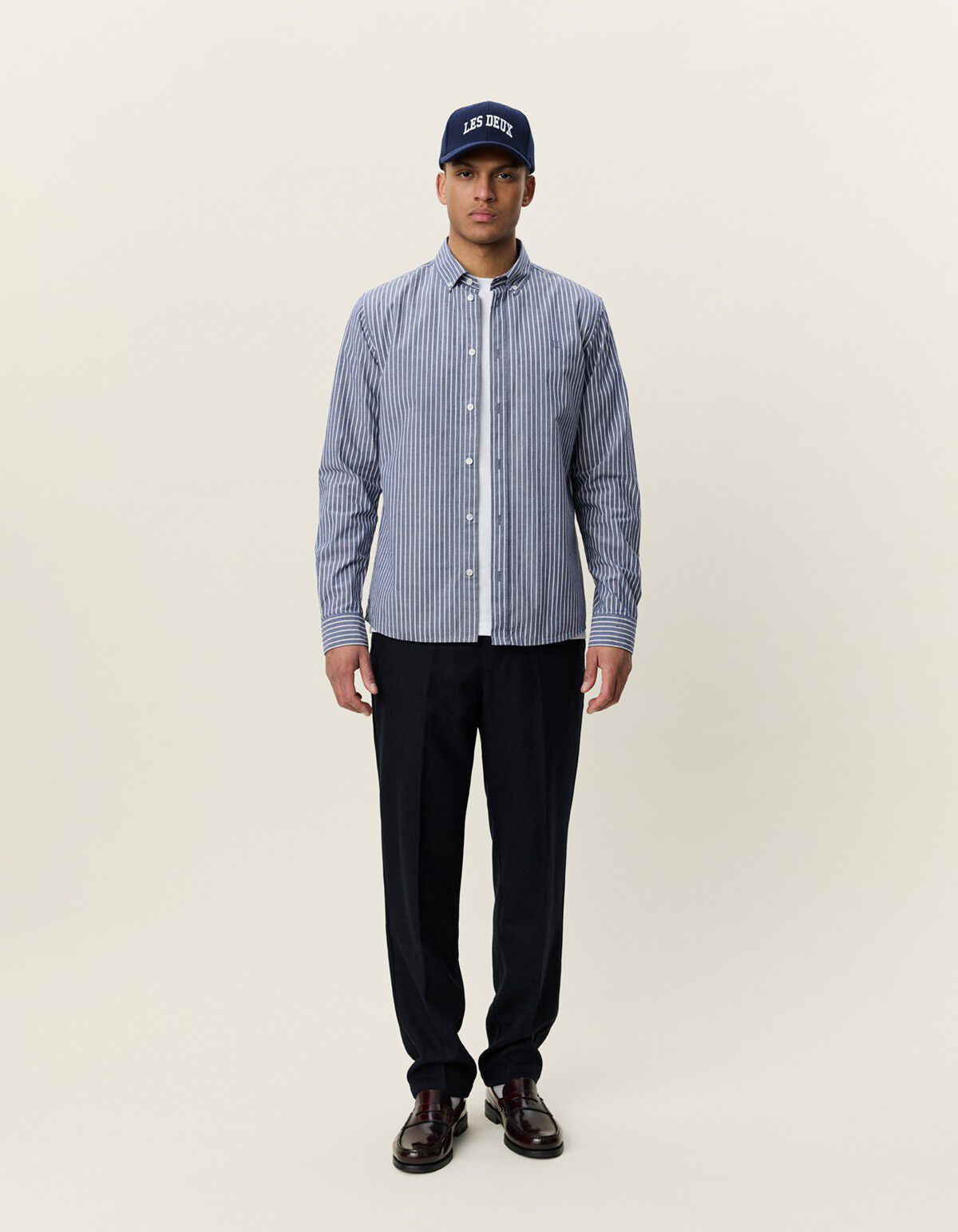 Light Oxford Striped Shirt
