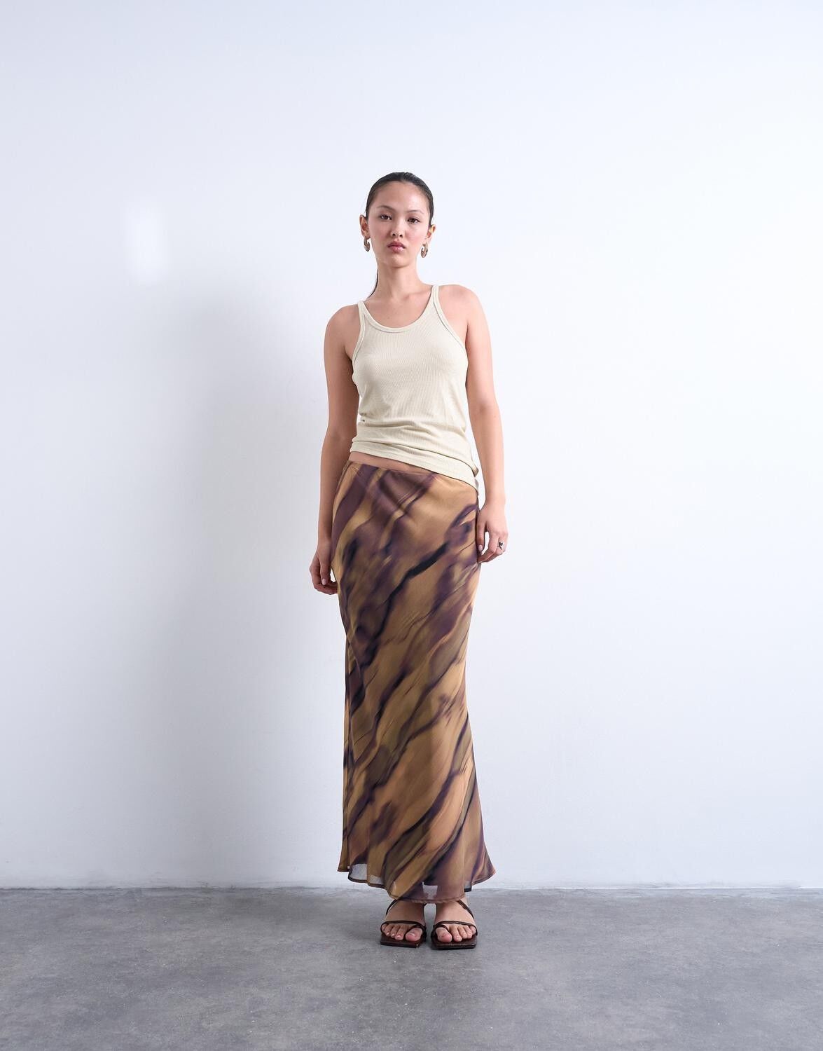 TSEA MIDI SKIRT