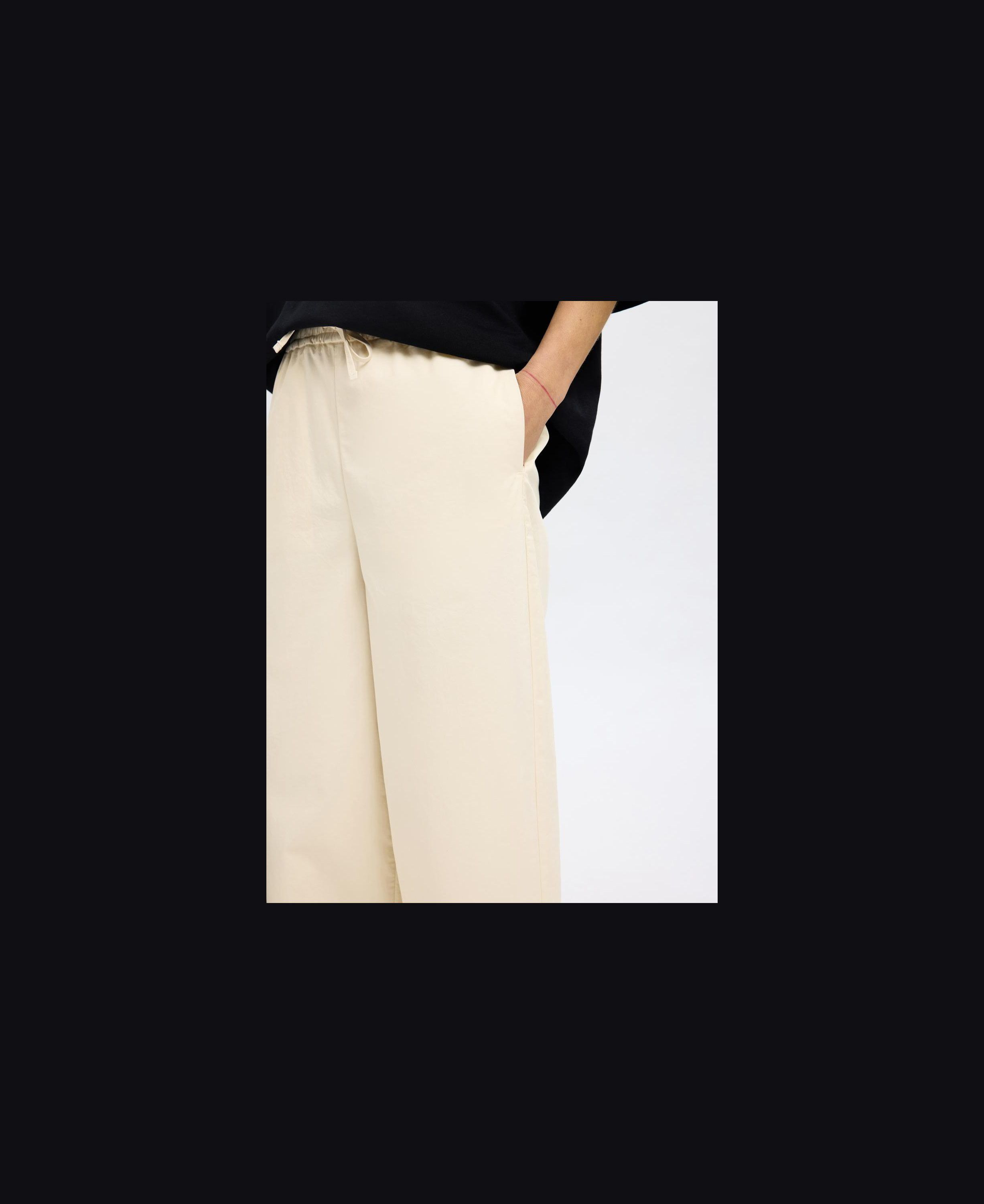 SLFJUMA HW LOOSE BARREL PANT