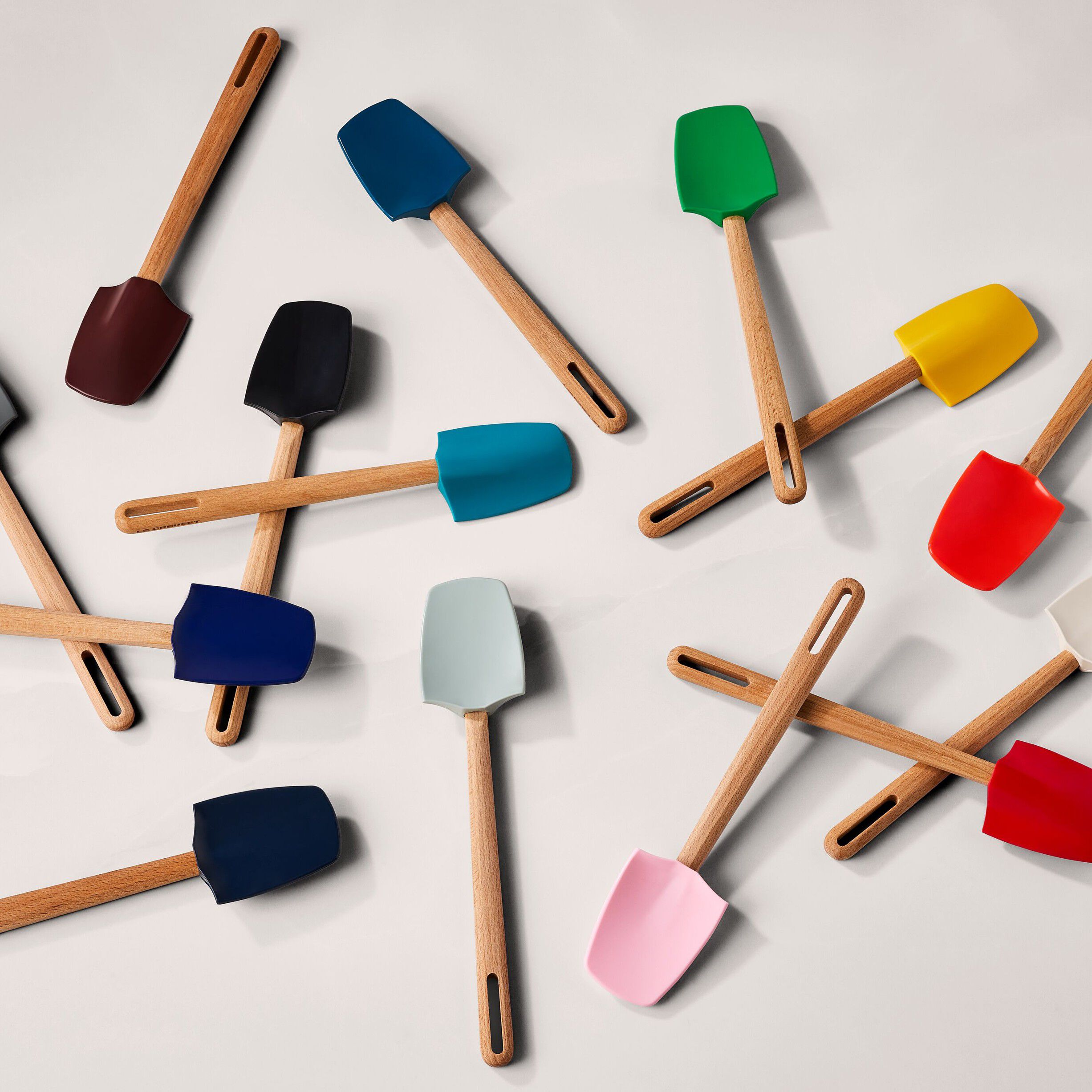 Le Creuset Signature mellan silikonesspatel Garnet