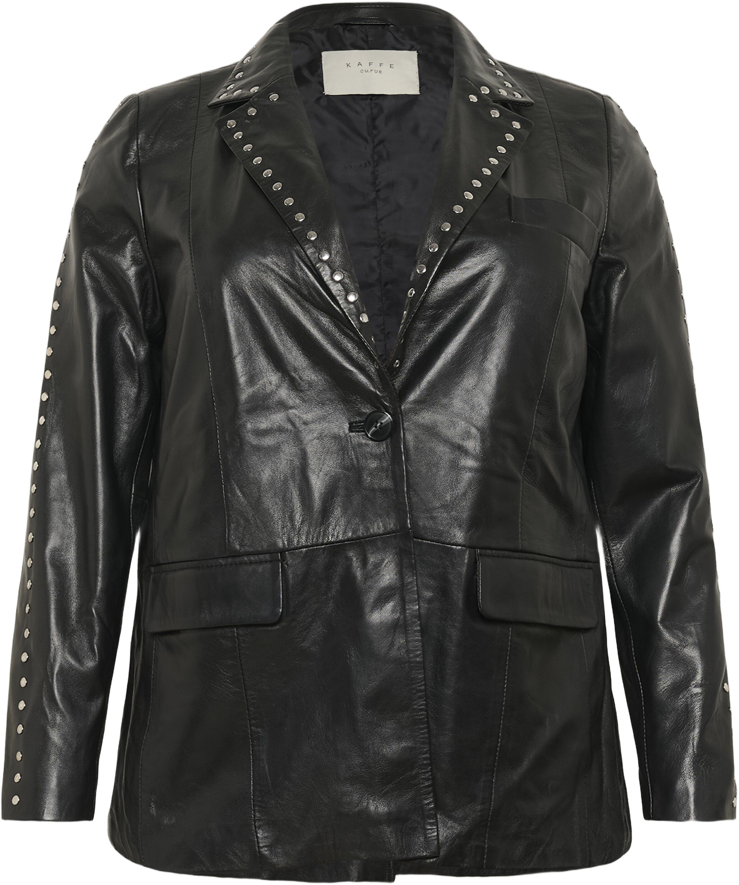 KCtera Leather Blazer